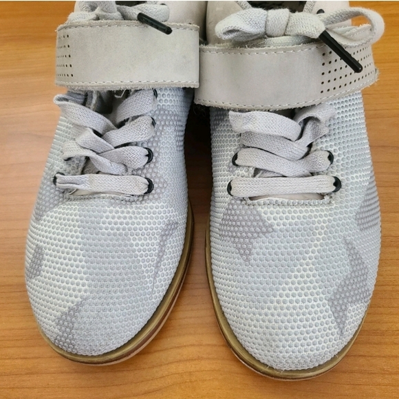 Nobull Project Lifter Shoes Men Sz 7 Women 8.5 Gray Black Weightlifting Training - Picture 5 of 6